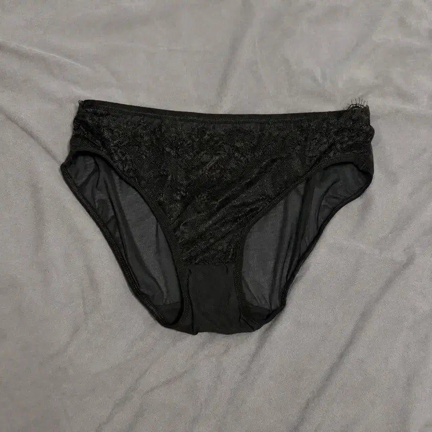 [BUNJANG] Sheer Black Women's Panties (M) / 중고 시스루 블랙 여자 팬티 (black) 여성