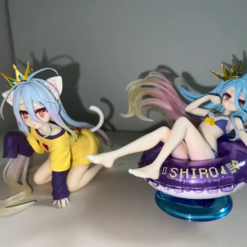 [BUNJANG] Taito No Game No Life Shiro Figure Bundle Set / 타이토 노게임 노라이프 시로 피규어 일괄