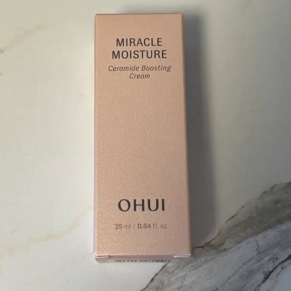 [BUNJANG] O HUI Miracle Moisture Ceramide Boosting Cream 25ml (Set of 2) / 오휘 미라클 모이스처 세라마이드 부스팅 크림 25ml (2개 43500원