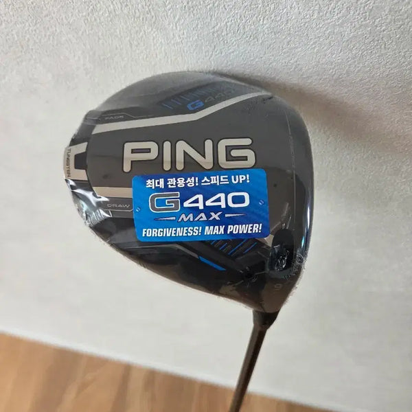 [BUNJANG] PING G440 Max 9 Degree Driver S-Flex / 새상품 핑 G440 맥스 9도 S 드라이버