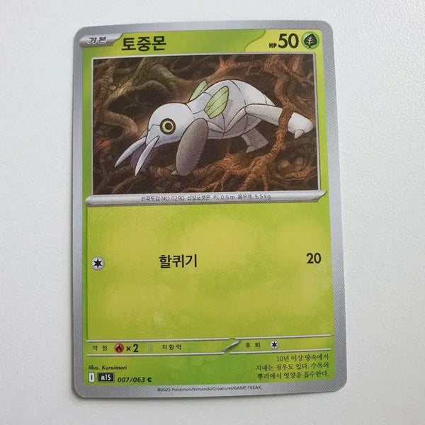[BUNJANG] Pokemon Card Torkoal / 포켓몬카드 토중몬