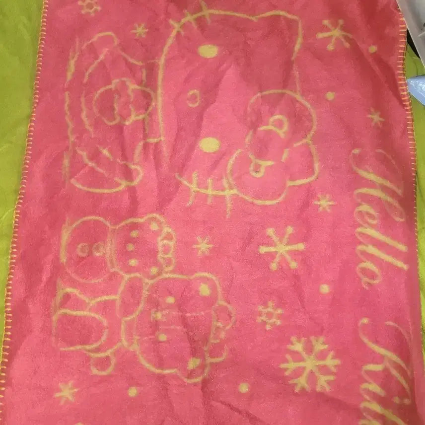 [BUNJANG] Vintage Kitty Blanket / 고전 키티 담요