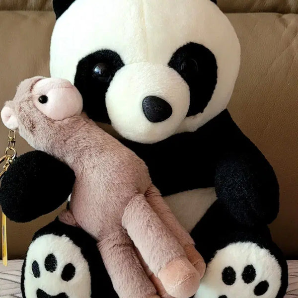 [BUNJANG] Kung Fu Panda 28cm Plush + Alpaca Keyring Plush / 쿵후 판다 28cm인형 + 알파카 키링인형(새상품)