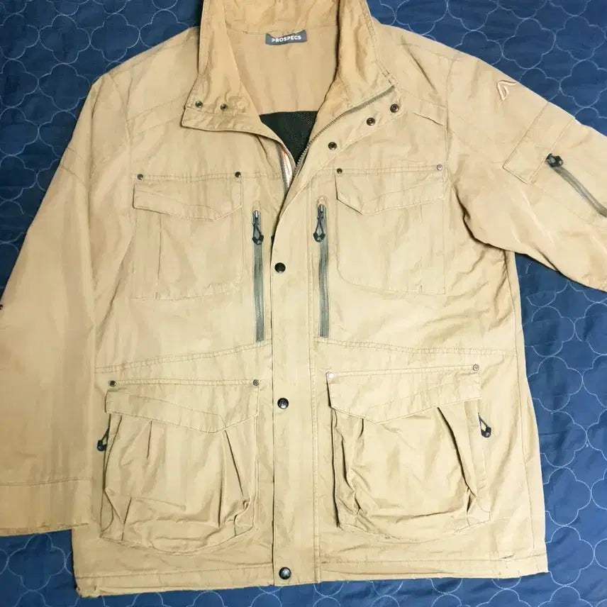[BUNJANG] Prospecs 10s Cotton Nylon M-65 Field Jacket XXL / (빈티지) 프로스펙스 10s 코튼 나일론 M-65 필드자켓 (XXL)