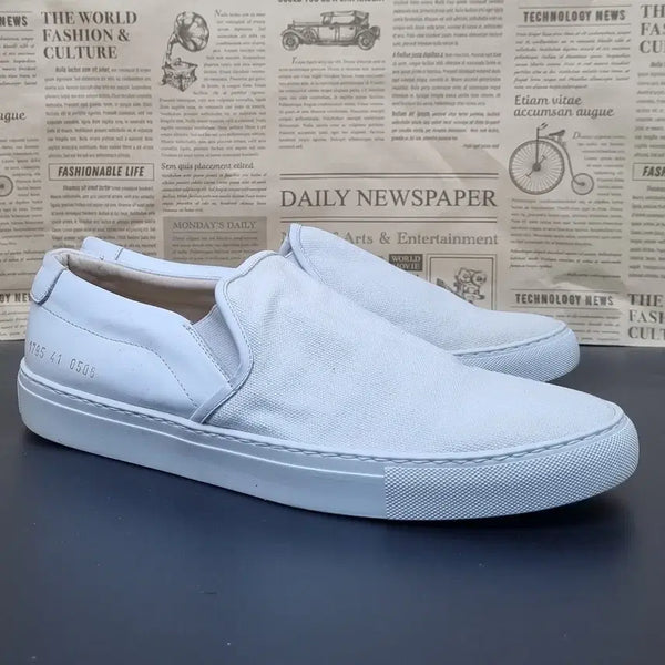 [BUNJANG] Common Projects Leather Men's Slip-on Shoes / 커먼프로젝트 레더 남성슬립온260