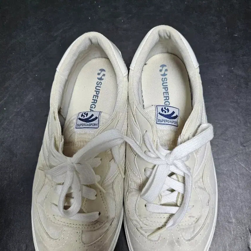 [BUNJANG] Superga Classic Sneakers White 38EU 245mm / 수페르가 스니커즈 클래식 흰색 38EU 245mm정도 상태좋음