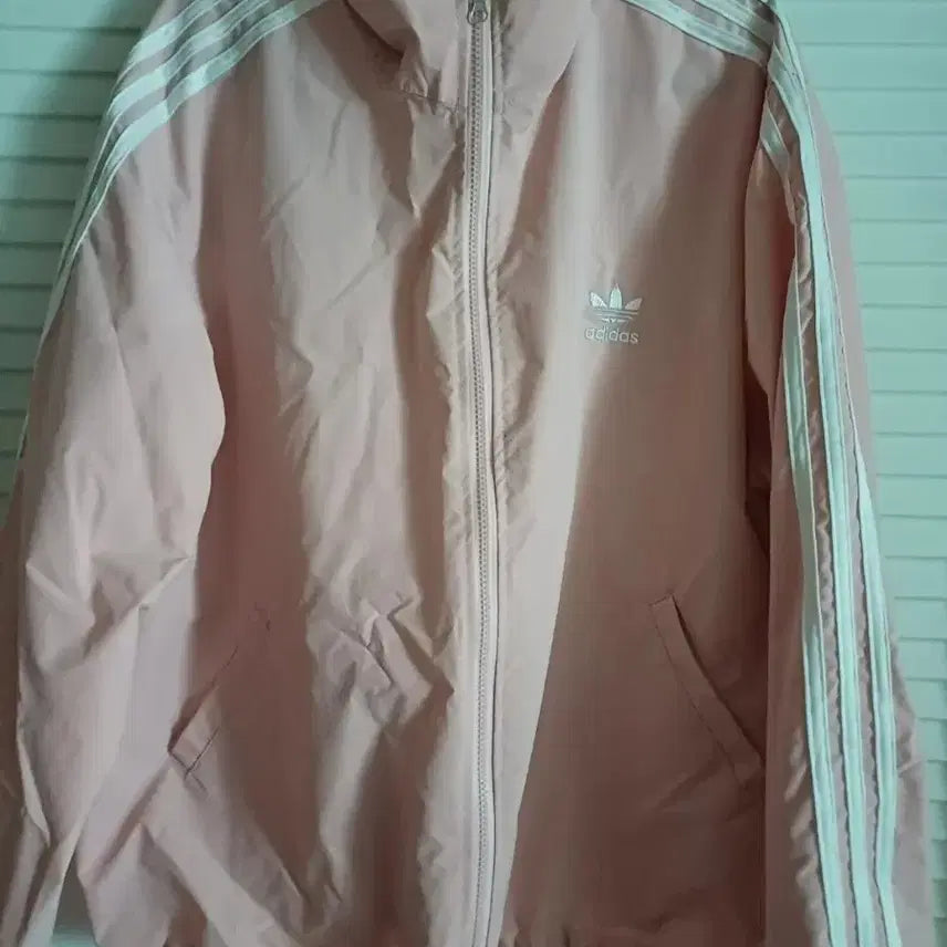 [BUNJANG] Adidas Pink Windbreaker / 아디다스 핑크 바람막이