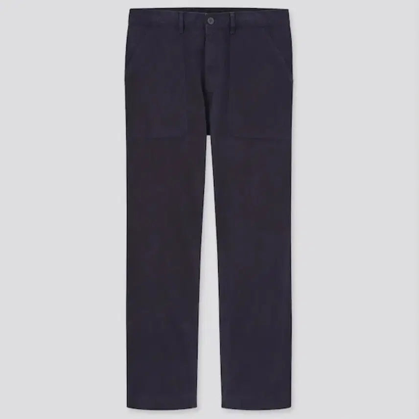 [BUNJANG] Uniqlo Straight Work Pants Navy M / 유니클로 스트레이트워크팬츠