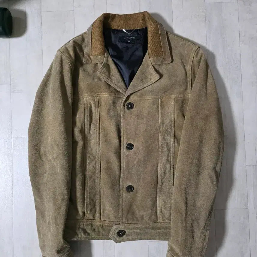 [BUNJANG] Jukyspace Real Suede Jacket 48 / 주카스페이스 리얼 스웨이드 자켓 48