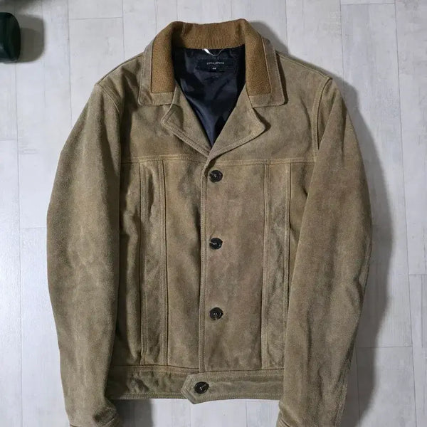 [BUNJANG] Jukyspace Real Suede Jacket 48 / 주카스페이스 리얼 스웨이드 자켓 48