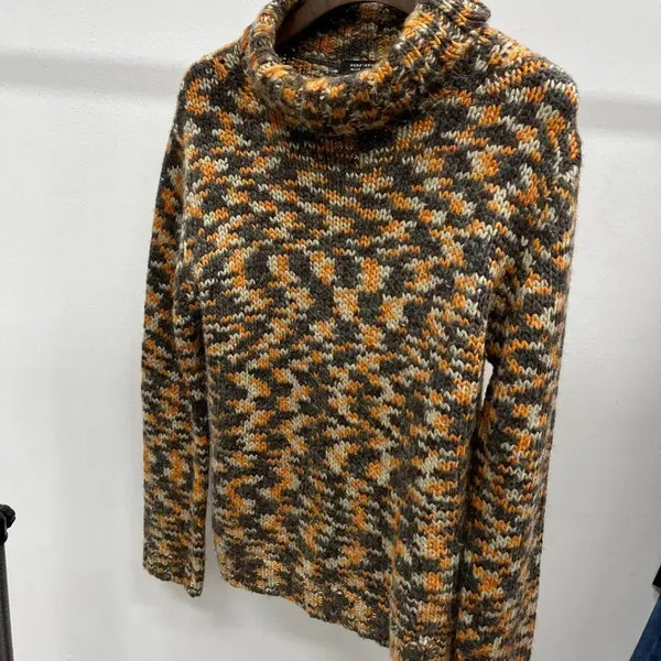 [BUNJANG] Burberry Graphic Mock Neck Knit (Size 100) / 100) 버버리 그래픽 모크넥 니트