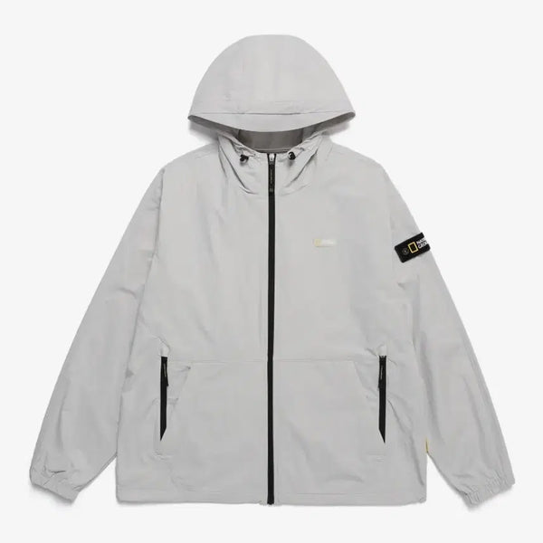 [BUNJANG] National Geographic Adeli Lightweight Stretch Windbreaker ICE GREY (M) / National Geographic(내셔널 지오그래픽) 아델리 바람막이
