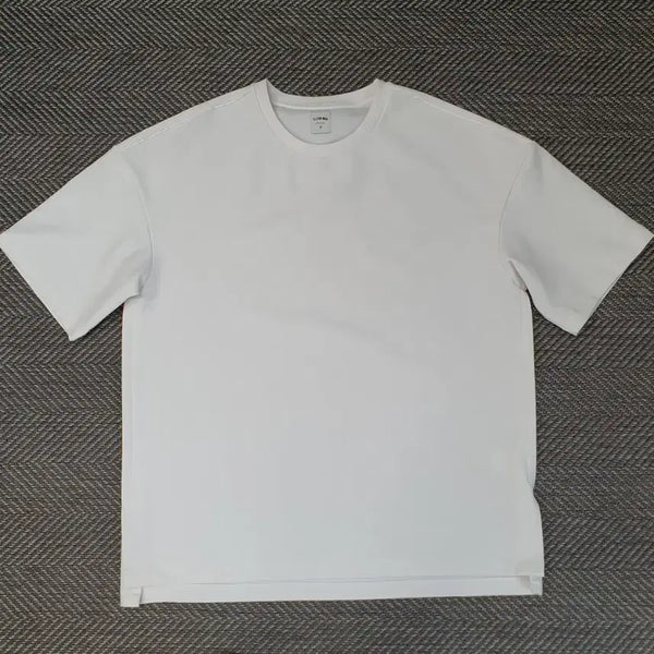[BUNJANG] TI For Men Oversized Short-Sleeve Cotton T-Shirt / 티아이포맨 오버핏 반소매 면티 남자110