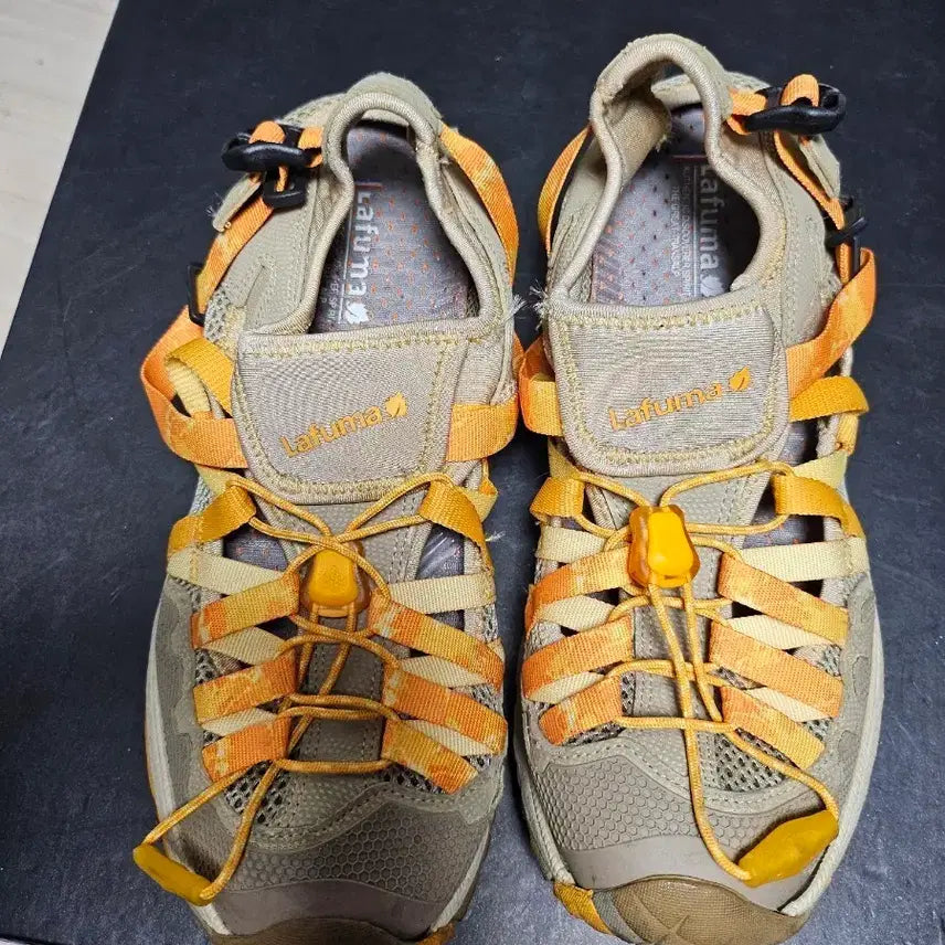 [BUNJANG] Lafuma Aqua Shoes Sandals Beige/Orange 250mm / 라푸마 아쿠아 슈즈 샌들 여름트래킹  250mm 베이지/오렌지 상태매우좋음
