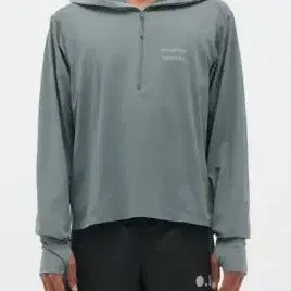 [BUNJANG] Optimistic Runners Balaclava Hoodie Dark Gray XS / 옵티미스틱 러너스 / 바라클라바 후디 다크 그레이 / XS