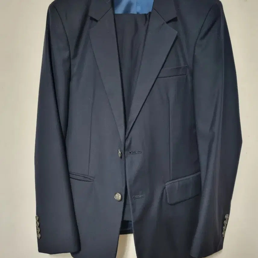 [BUNJANG] Navy Suit Set (Size 95, Waist 30) / 남색 정장 세트95/30