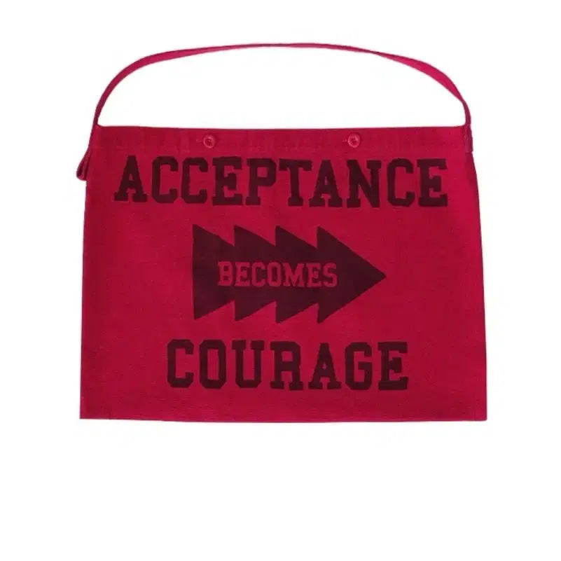 [BUNJANG] Collect Piece ABC Messenger Bag (Cherry) / 컬렉트피시스 ABC MESSENGER BAG (CHERRY)