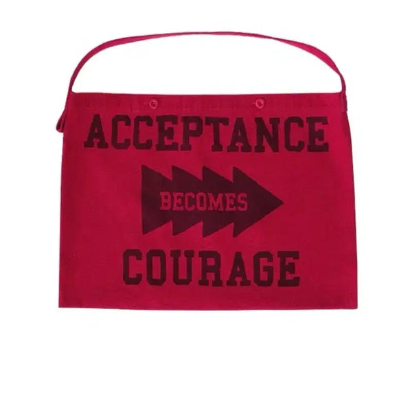 [BUNJANG] Collect Piece ABC Messenger Bag (Cherry) / 컬렉트피시스 ABC MESSENGER BAG (CHERRY)