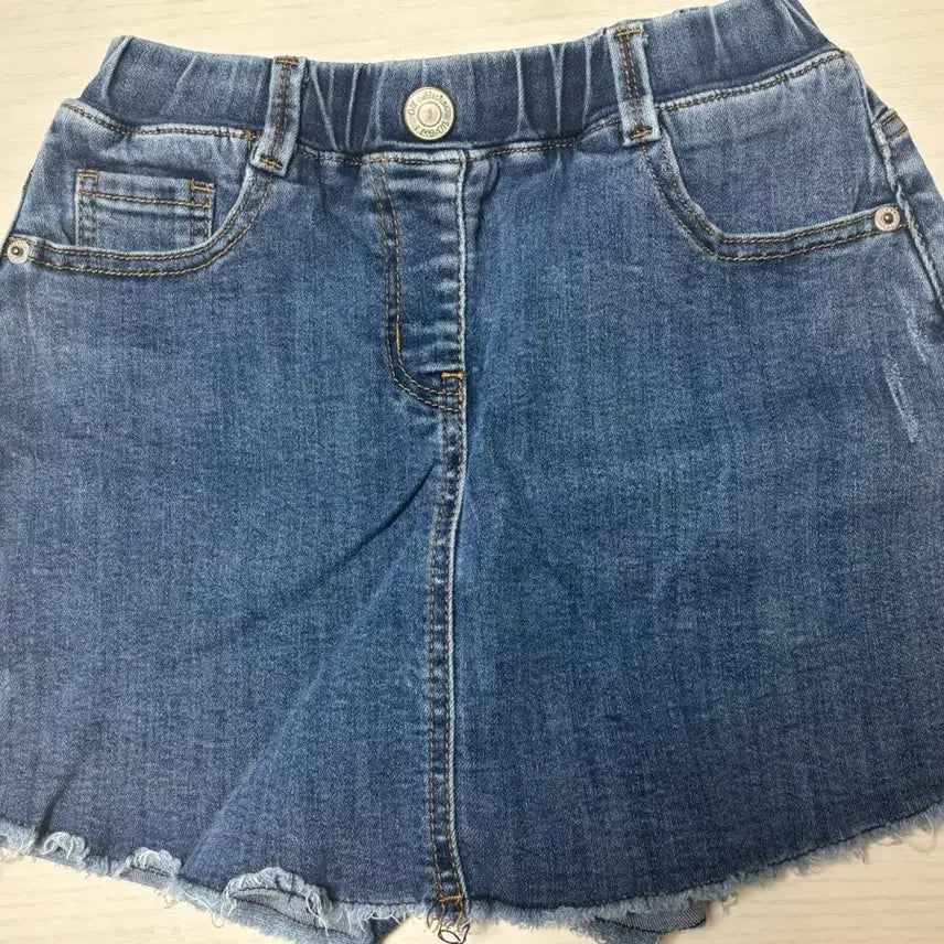 [BUNJANG] Denim Skirt Shorts / 청 치마바지 숏팬츠