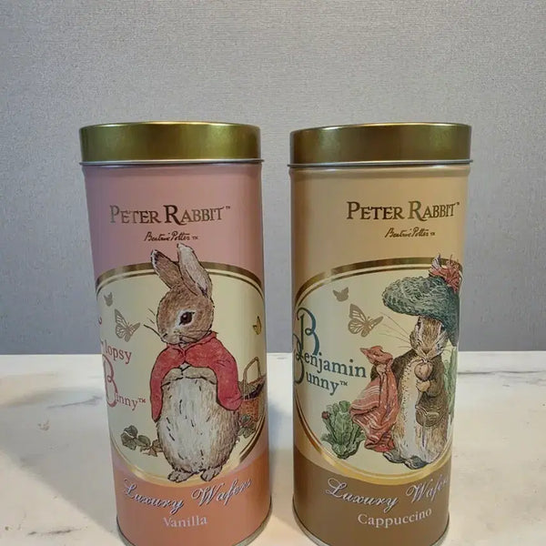 [BUNJANG] Peter Rabbit Character Tin Case Bundle Set (2) / [틴케이스] 피터래빗 캐릭터 틴케이스 2개 일괄 (S급)