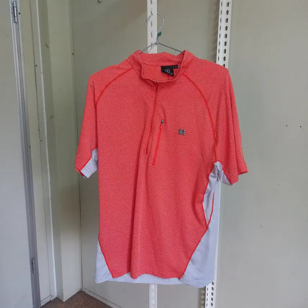 [BUNJANG] Kolon Sport Half-Zip Short Sleeve T-Shirt Size 105 / 코오롱 스포츠 반집업 반팔티 105 (0402)