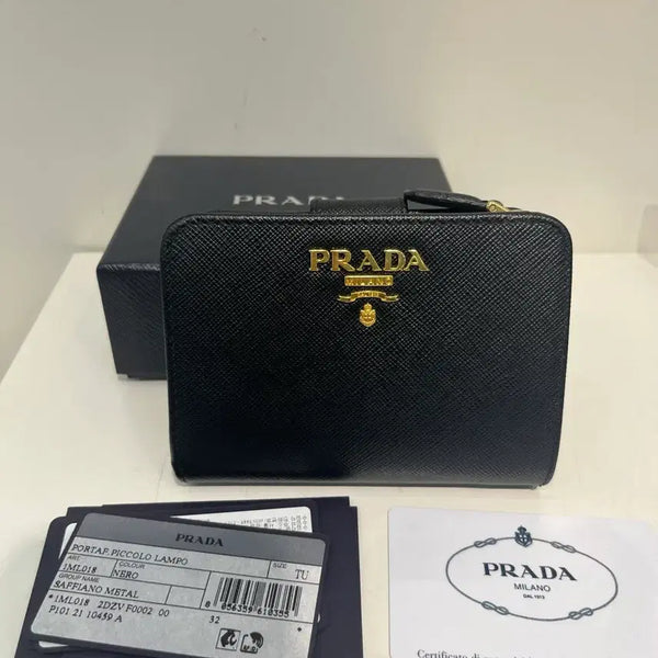 [BUNJANG] Prada Saffiano Wallet Nero / 프라다 사피아노 반지갑 NERO