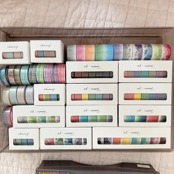 [BUNJANG] Fromye Washi Tape Bundle Set (Includes Numerous Discontinued Tapes) / 프롬예 통마테 100개 일괄처분 (단종마테 다수 포함)