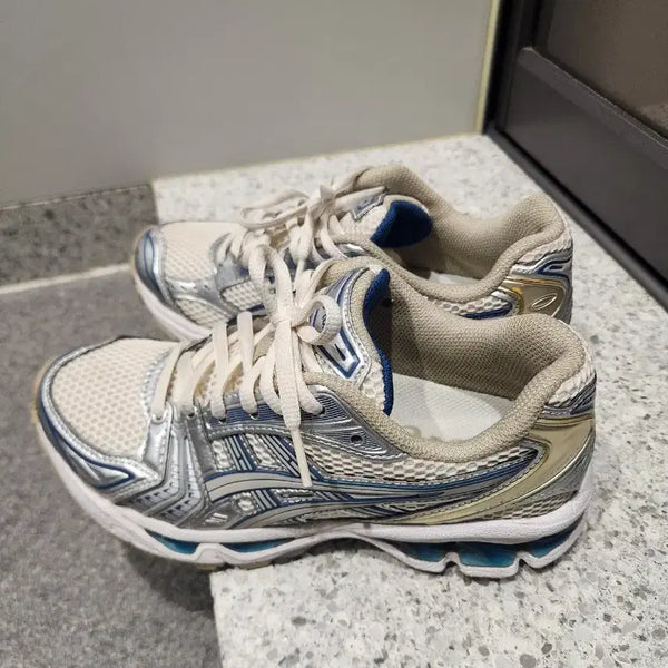 [BUNJANG] ASICS Gel-Kayano 14 Pure Silver / 아식스 젤카야노 14  퓨어실버 230mm 판매합니다