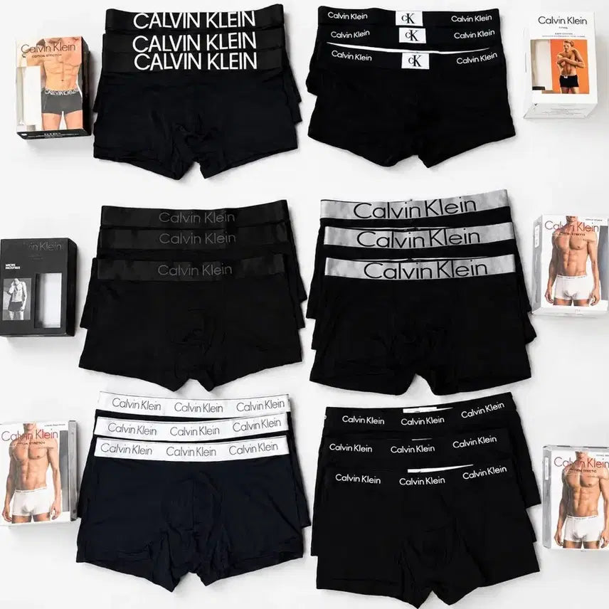 [BUNJANG] Calvin Klein 3-Pack Cotton Briefs / 캘빈클라인 3장 1세트 2만원