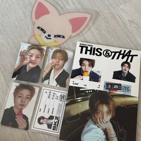 [BUNJANG] Stray Kids I.N 'Run Boy Run', 'Go Live' Era Photocard, Fan, ID Card, Bundle Set / 스트레이키즈 스키즈 아이엔 포카 부채 런잇 디스앤댓 앤버전 일괄