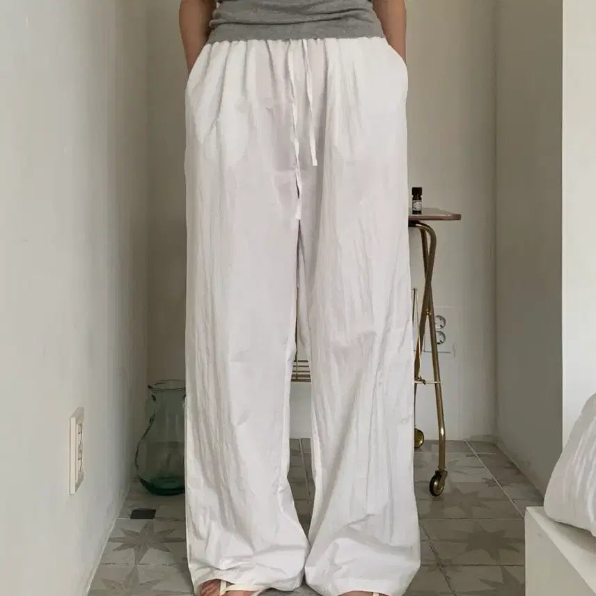 [BUNJANG] Nylon Crinkly Banding Pants / 나일론 바스락 밴딩팬츠 판매합니다 !