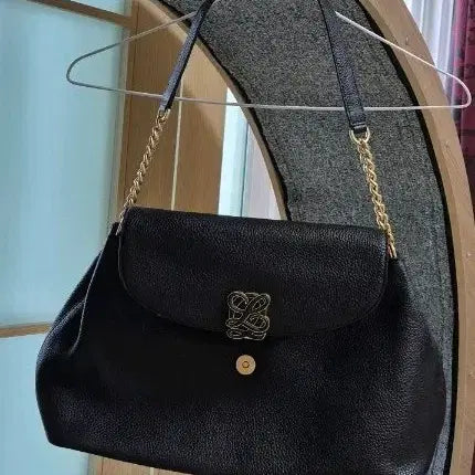 [BUNJANG] Louis Quatorze Soft Cowhide Leather Handbag / 루이까또즈