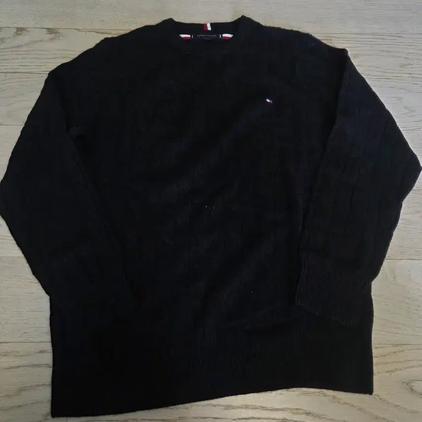 [BUNJANG] Tommy Hilfiger Knitwear Black Wool Cashmere M / 타미힐피거 니트 블랙 울캐시미어 M