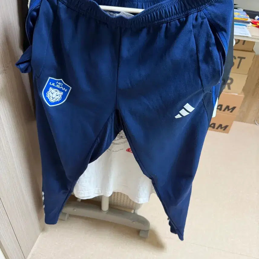 [BUNJANG] Ulsan HD FC Player Issue Training Pants (Adidas L) / 울산 HD FC 축구 트레이닝 바지 선수지급용