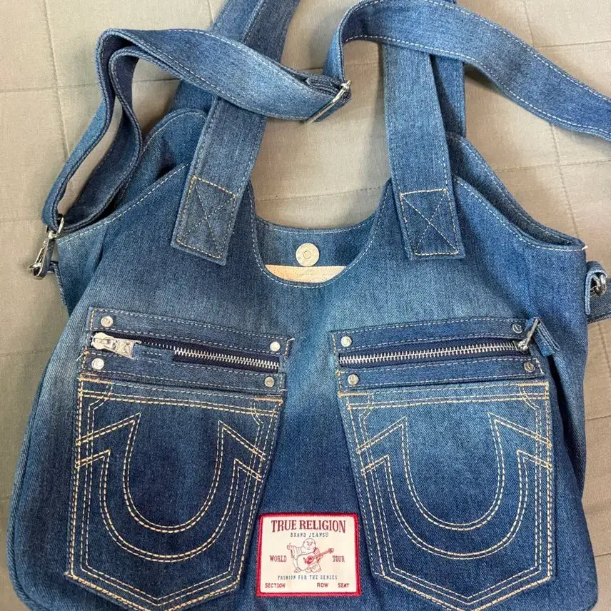 [BUNJANG] True Religion Y2K Two-Way Bag / 트루릴리전 y2k 대장 가방 투웨이백