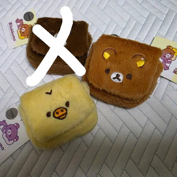 [BUNJANG] Rilakkuma Mini Pouch Keychain with Kiiroitori / 리락쿠마 미니 키링 파우치 리락쿠마 키이로이토리