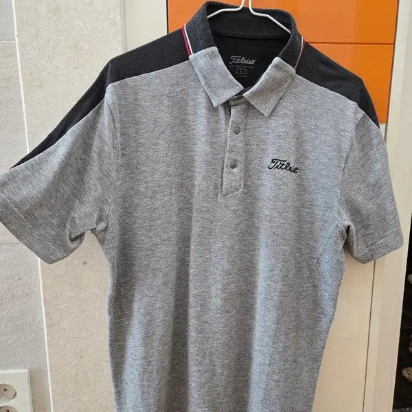[BUNJANG] Titleist Men's Short Sleeve Golf Polo Shirt / 타이틀리스트 남성 반팔