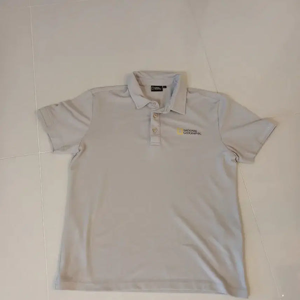 [BUNJANG] National Geographic Men's Collar T-Shirt / 내셔널지오그래픽 반팔 카라티 남성