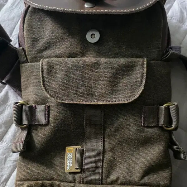 [BUNJANG] National Geographic Shoulder Bag Khaki / 내서날지오그라픽 가방