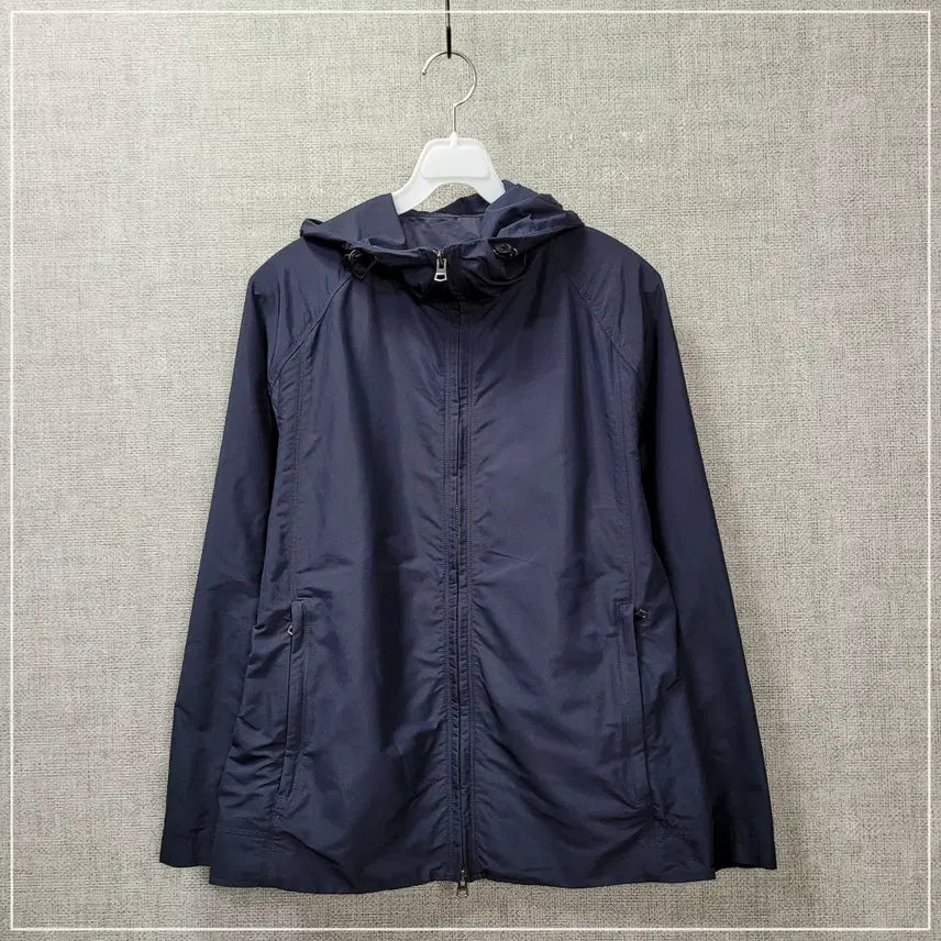 [BUNJANG] Theory Navy Hooded Jacket Women's S / 2500. 띠어리 네이비 후드자켓 여성S
