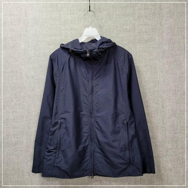 [BUNJANG] Theory Navy Hooded Jacket Women's S / 2500. 띠어리 네이비 후드자켓 여성S