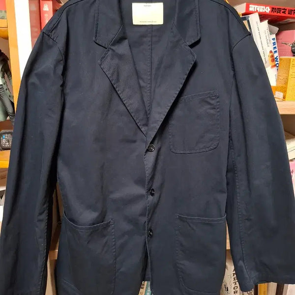 [BUNJANG] Porter Classic Washed Cotton Sports Jacket Navy / [4] 포터리 워시드 코튼 스포츠자켓 네이비