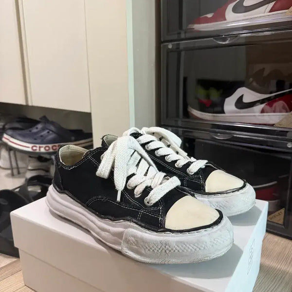 [BUNJANG] Mihara Yasuhiro Peterson Low Top Sneakers / 미하라 야스히로 피터슨 43