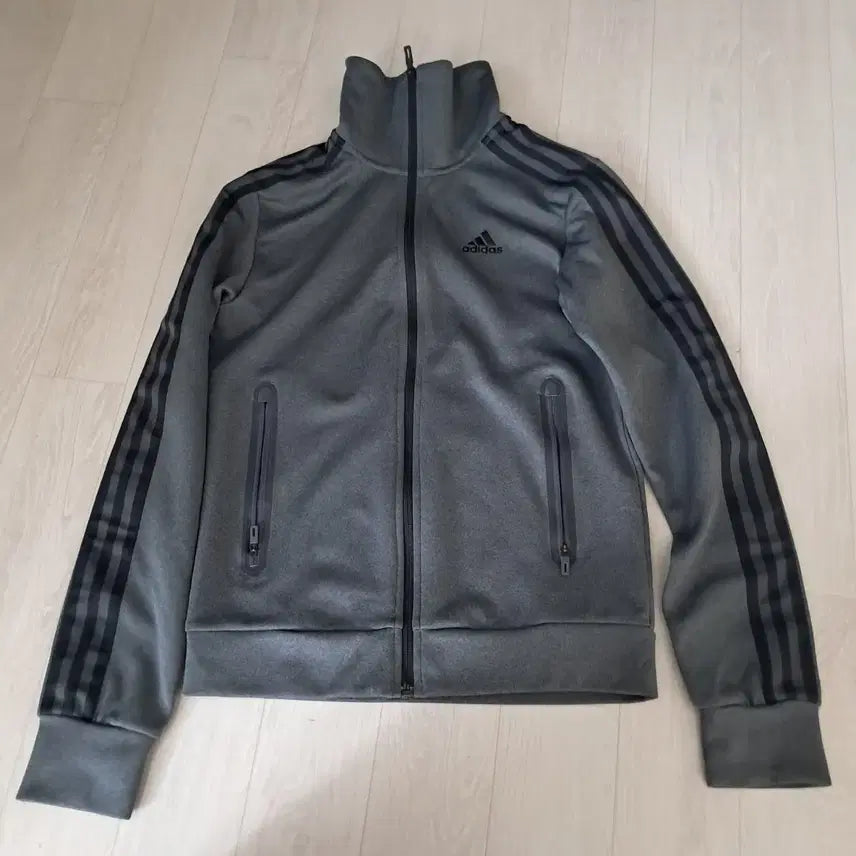 [BUNJANG] Adidas Grey Track Top / 아디다스 트랙탑 그레이