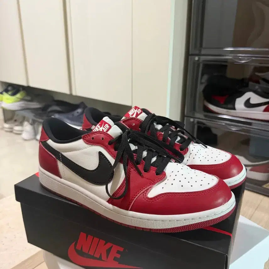[BUNJANG] Air Jordan 1 Low Chicago (285) / 조던1 로우 시카고 285