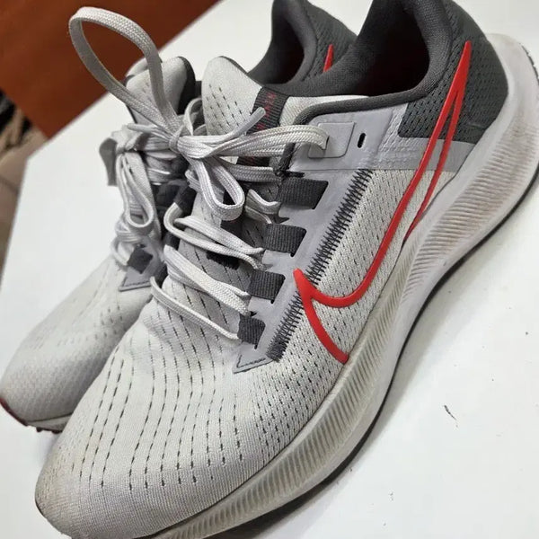 [BUNJANG] Nike Tennis Shoes White/Gray/Red Size 265 / 나이키 운동화 265