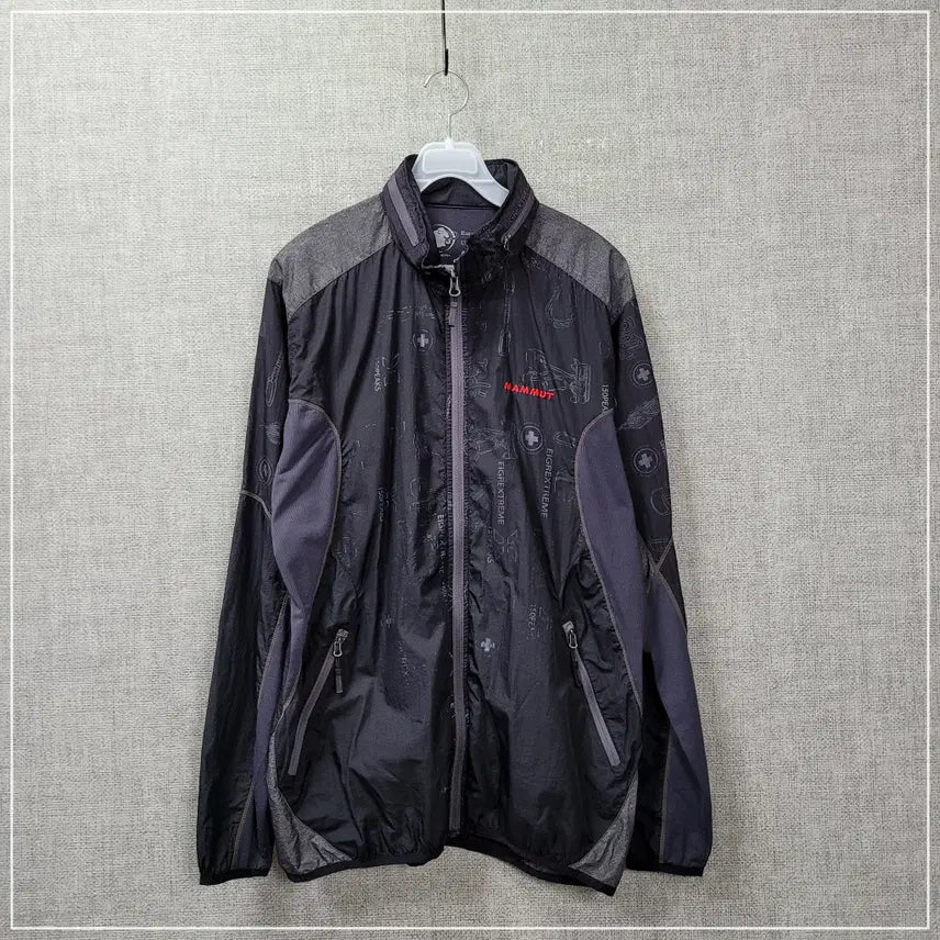 [BUNJANG] MAMMUT Printing Windbreaker Men's Size 105 / 2503. MAMMUT 프린팅 바람막이 남성105