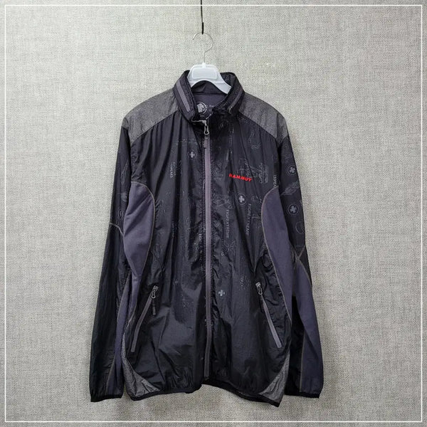 [BUNJANG] MAMMUT Printing Windbreaker Men's Size 105 / 2503. MAMMUT 프린팅 바람막이 남성105