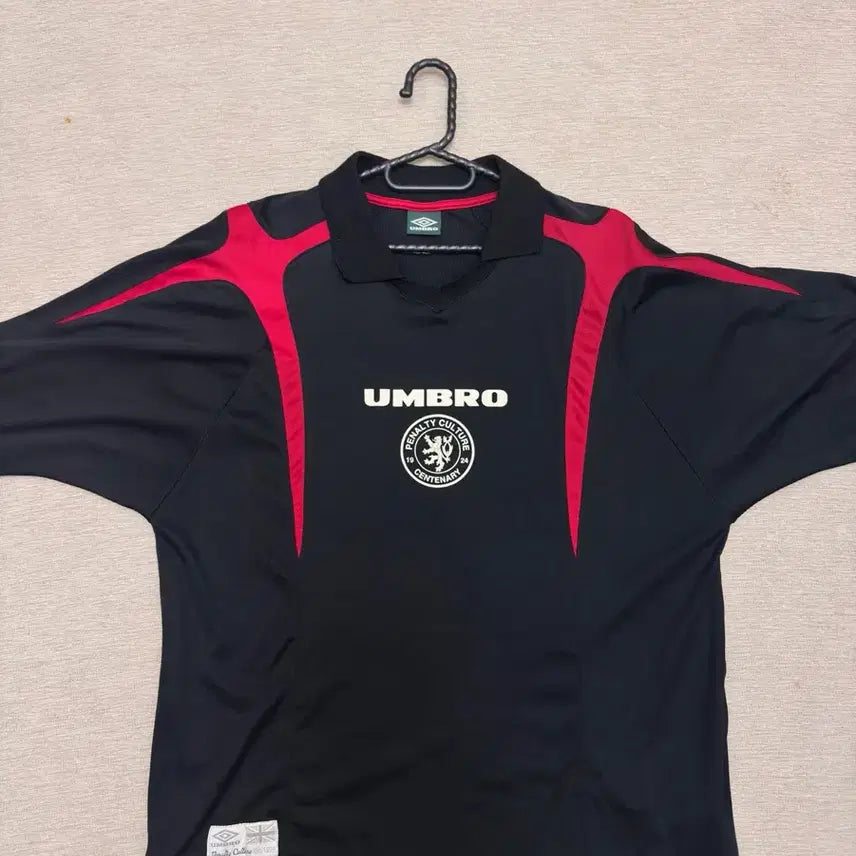 [BUNJANG] Umbro x Slam Jam Classic England Jersey Black M / 엄브로 x 슬램잼 클래식 잉글랜드 저지 블랙 M사이즈