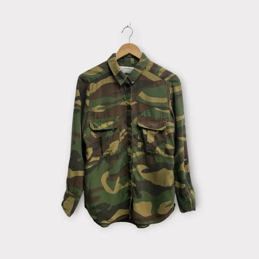 [BUNJANG] Zara Camouflage Shirt M / 자라 카모플라주 셔츠 M